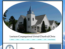 Tablet Screenshot of lewistonucc.com